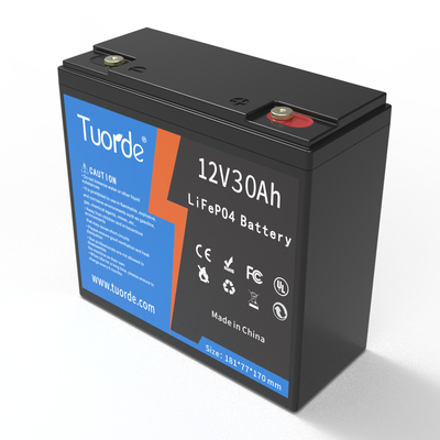 Remplacement d'acide de plomb à cycle profond Batterie Lifepo4 12V 30Ah Stockage d'énergie AGV