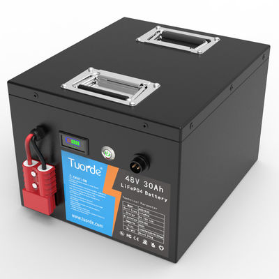 Batterie au lithium personnalisée rechargeable longue durée de vie 48V 30Ah pour chariot élévateur AGV