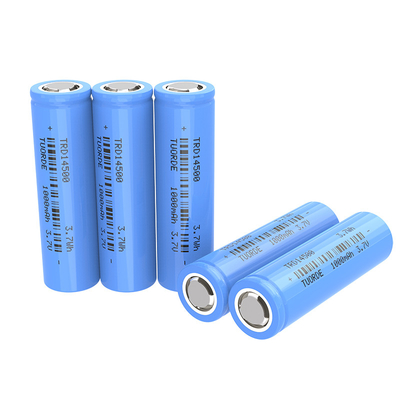 3.7V 1200mAh 14500 Cellule de batterie au lithium-ion Plus de 500 cycles