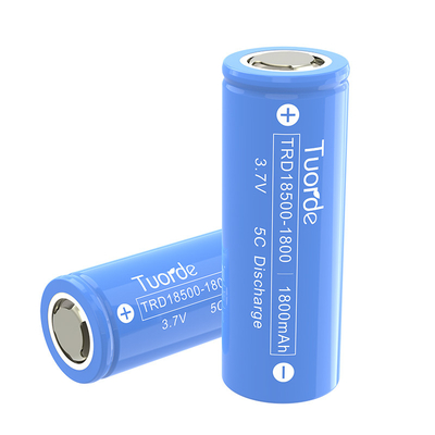 18500 Cellule de batterie au lithium cylindrique 1800mAh 5C