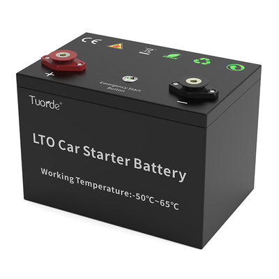 LTO basse température 12V 27AH batterie de démarrage de voiture avec 20000 cycles de vie
