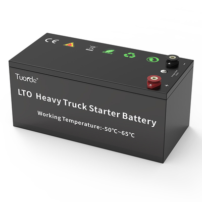 LTO basse température 24V 49AH batterie de démarrage de camion avec une durée de vie de 20000 cycles