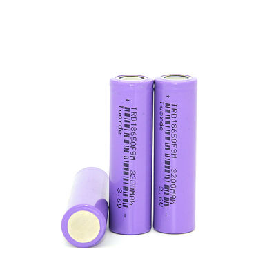Compact léger 18650 batterie au lithium cellule 3200mAh 3.6V 3C