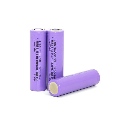 Compact léger 18650 batterie au lithium cellule 3200mAh 3.6V 3C