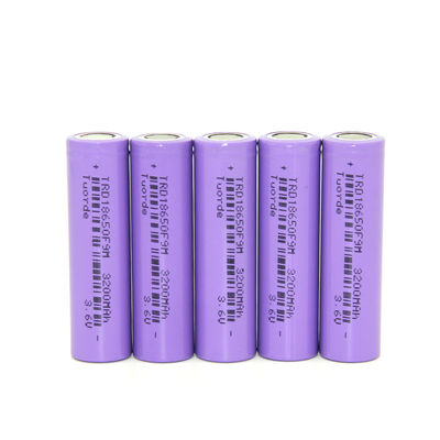 Compact léger 18650 batterie au lithium cellule 3200mAh 3.6V 3C