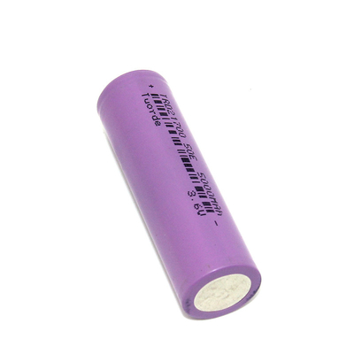 3.7V 5000mAh Cellule lithium-ion rechargeable, 21 mm * 70 mm Piles de lithium-fer 2C Décharge
