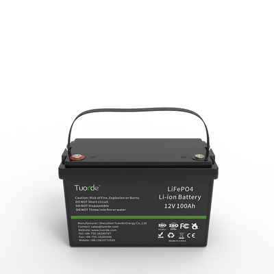 Piles pour équipement de nettoyage au lithium et au phosphate 12,8 V 100 Ah 1280 Wh