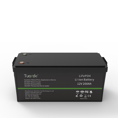UN38.3 12200 Équipement de nettoyage Piles 12V 200Ah Phosphate Lithium Lifepo4