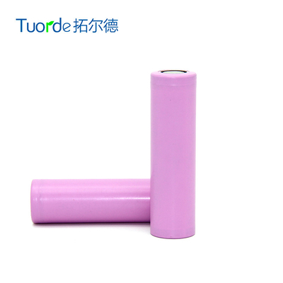 3.7V 2200mah Batterie au lithium à haute décharge 18650 Rechargeable Pour voiture électrique