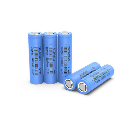 UN38.3 Lithium 18650 Batterie rechargeable, BMS 2000 mAh Batterie au lithium