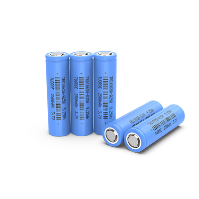 CE Cellule de batterie au lithium-ion 18650 A250 2500mAh 3C Haute capacité