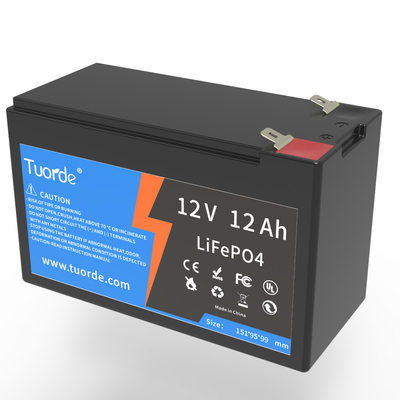 Batterie à cycle profond au lithium-ion de 12 V et 12 Ah