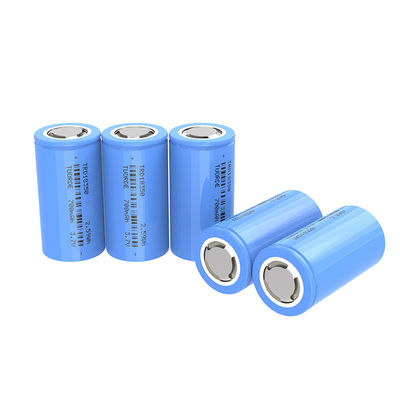 Batterie à haute décharge cylindrique Li-ion, 700 mAh Rechargeable 18350 Batterie au lithium 10C Décharge