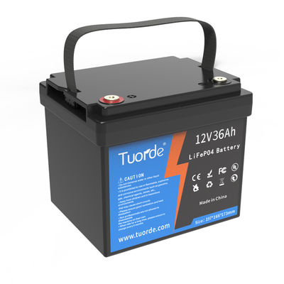 AGV batterie de remplacement au plomb-acide MSDS 12V 36Ah type de cycle profond au lithium