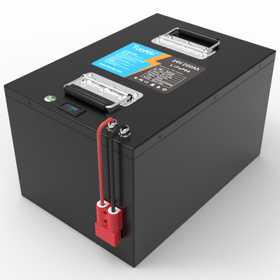 LiFePO4 batterie au lithium personnalisée 24V 200Ah 3500 fois durée de vie