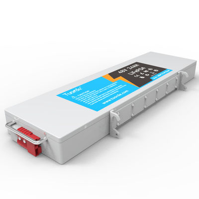 Piles de stockage d' énergie rechargeables, batterie AGV LiFePO4 de 48 V 24 Ah