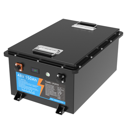 51.2V 48V 150Ah batterie au lithium-ion phosphate batterie AGV
