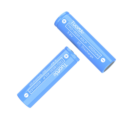 Une batterie rechargeable au lithium-ion 18650 fiable 4000 mAh 2C avec une protection complète