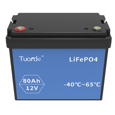 80Ah 12V LFP UPS batterie IP67 Protection contre les environnements difficiles